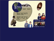 Tablet Screenshot of efata.org